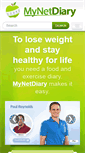 Mobile Screenshot of mynetdiary.com